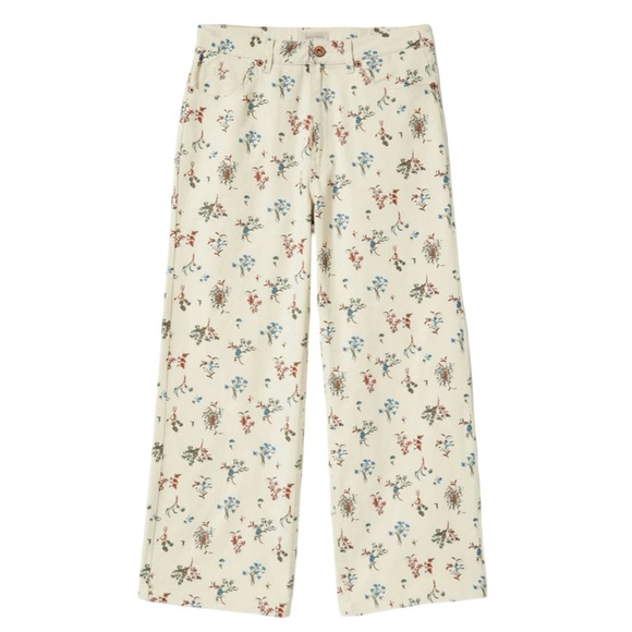 🌸Like New🌸 Brixton Wildflower Cropped Jeans, Size 30 - Picture 2 of 6